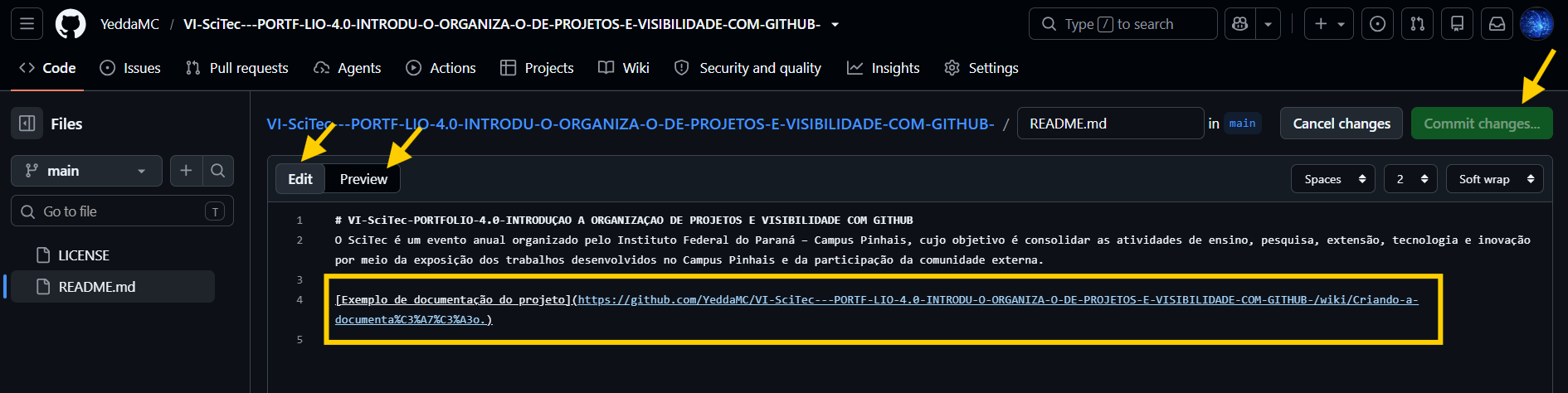 Commit Link Wiki